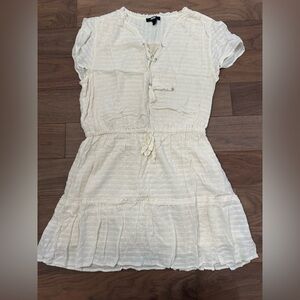 PAIGE Cream Textured Top